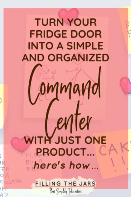 pin image for refrigerator command center