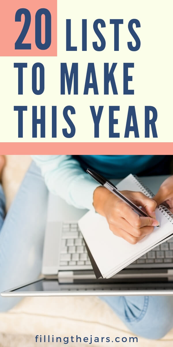 woman sitting out couch with laptop and notebook ready to use prompts to make lists