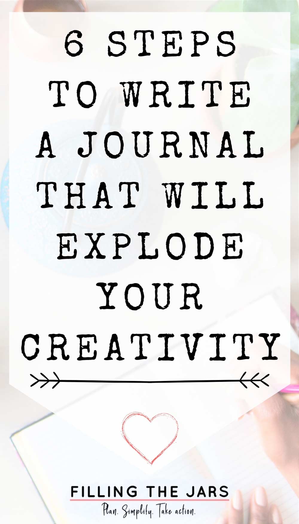 how to write creative journal